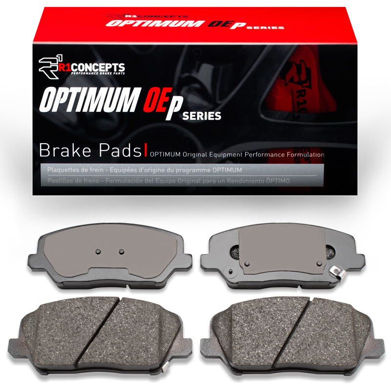 Hyundai Veloster Brake Pads (1) - Front - R1 Concepts - Optimum OE - `14-`18